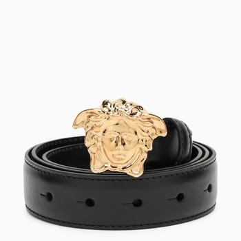 推荐Black belt with gold Medusa plaque商品