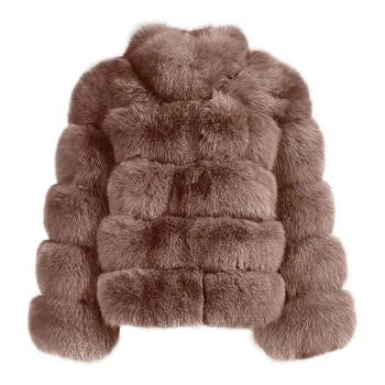 推荐Enry Brown Fox Fur Jacket商品