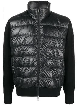 推荐MONCLER logo-patch padded jacket商品