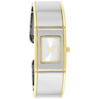 Charter Club | Women's Two-Tone Cuff Bracelet Watch 18mm, Created for Macy's商品图片,4折