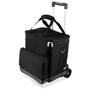 Legacy® by Picnic Time Cellar 6-Bottle Wine Carrier & Cooler Tote with Trolley