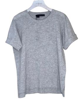 360 Cashmere评价, 360 Cashmere | 360 Cashmere Lumi Casual T Shirt - Grey商品图片 