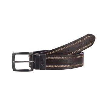 推荐Men's Reversible Casual Belt with Contrast Stitching商品
