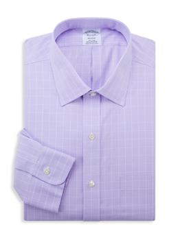 布克兄弟怎么样, Brooks Brothers | Regent-Fit Checked Dress Shirt商品图片 2.7折起