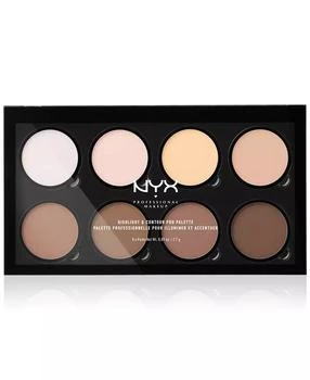 NYX Professional Makeup | 专业高光修容盘,商家Macy's,价格¥156