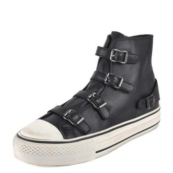 Ash Black Virgin Leather Trainers product img