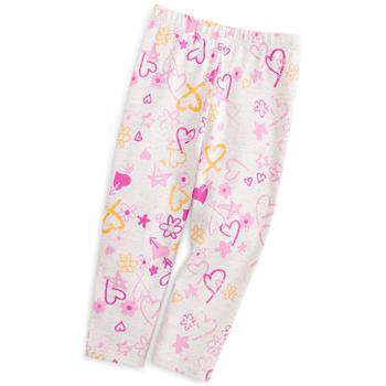 商品First Impressions | Baby Girls Heart-Print Leggings, Created for Macy's,商家Macy's,价格¥26图片