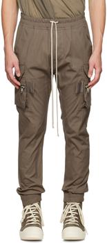 rick owens男裤, Rick Owens | Gray Mastodon Cargo Pants商品图片 额外8.5折, 额外八五折