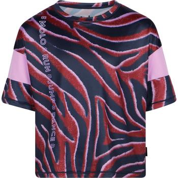 推荐Zebra stripes t shirt in navy blue and red商品
