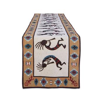 商品Kokopelli Tapestry Table Runner 13" x 72"图片