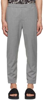 product Gray Polyester Trousers image