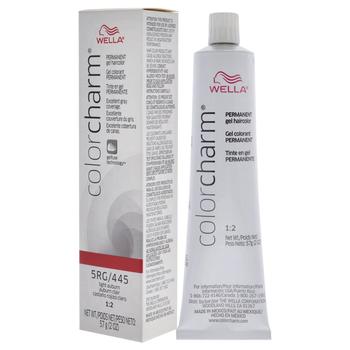 商品Wella | Color Charm Permanent Hair Color Gel - 5RG 445 Light Auburn by Wella for Unisex - 2 oz Hair Color,商家Premium Outlets,价格¥118图片