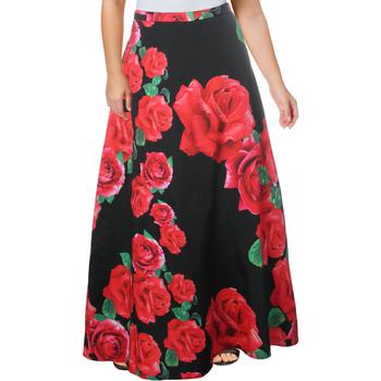 推荐B. Darlin Womens Plus Floral Print Long Maxi Skirt商品