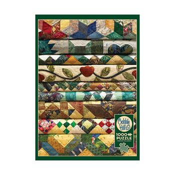 商品MasterPieces Puzzles | Cobble Hill Grandmas Quilts 1000 Piece Jigsaw Puzzle,商家Macy's,价格¥115图片