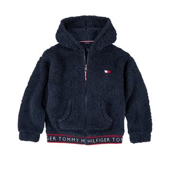商品Tommy Hilfiger | Big Girls Sherpa Zip-Up Hooded Sweatshirt,商家Macy's,价格¥142图片