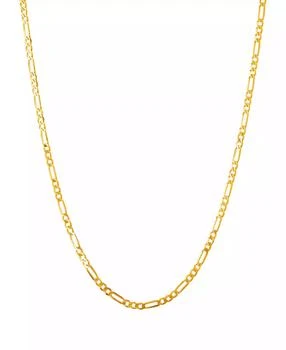 Italian Gold | Polished 20" Figaro Chain (1.85mm) in 10K Yellow Gold,商家Macy's,价格¥1449