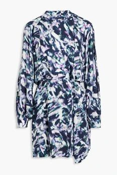 IRO | Kardes cutout printed twill mini dress 4.5折