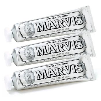 推荐Marvis Whitening Mint Toothpaste Bundle (3x85ml)商品