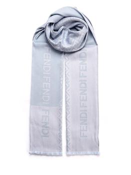 芬迪围巾是什么牌子, Fendi | Fendi Roma Patch Rectangular Scarf商品图片 7.1折