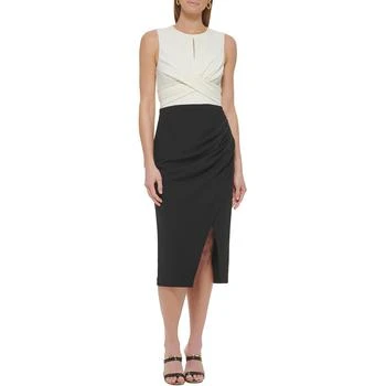 DKNY | DKNY Womens Keyhole Ruched Wear To Work Dress,商家BHFO,价格¥147