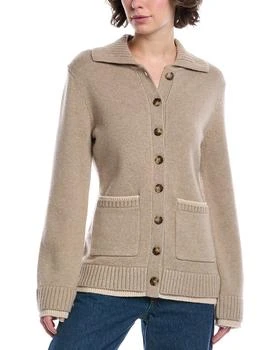 Rag & Bone | Danica Tonal Wool & Cashmere-Blend Cardigan,商家Premium Outlets,价格¥1329