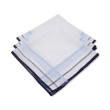 商品Men's 3-Pc. Fashion-Border Handkerchief Set, Created for Macy's,商家Macy's,价格¥77图片
