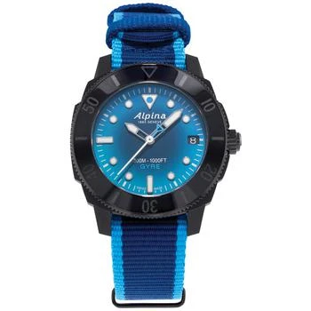 推荐Women's Swiss Automatic Seastrong Gyre Blue Plastic Strap Watch 36mm - Limited Edition商品