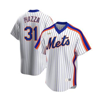 迈克达威, NIKE | Men's Mike Piazza White New York Mets Home Cooperstown Collection Player Jersey商品图片 