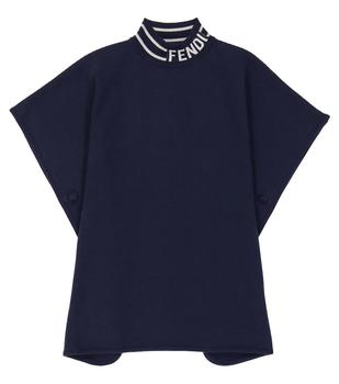 Fendi | Cotton and cashmere reversible cape商品图片,