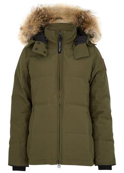 推荐Chelsea fur-trimmed Arctic-Tech parka商品