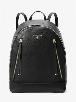 Michael Kors | Brooklyn Large Pebbled Leather Backpack 5.2折×额外8折, 额外八折