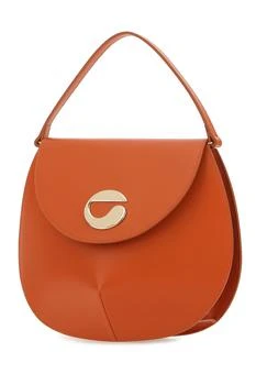 推荐Orange leather U.F.O. handbag商品
