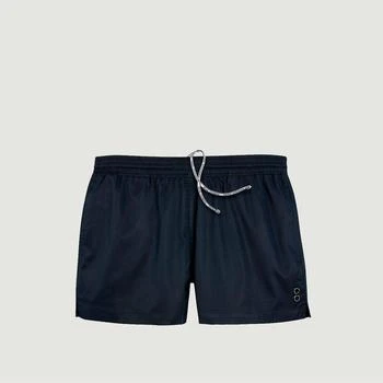 推荐Breathable canvas sport shorts Navy RON DORFF商品