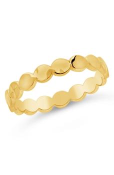 商品14K Gold Plated Sterling Silver Hammered Bubble Ring,商家Nordstrom Rack,价格¥220图片