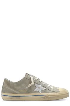 Golden Goose | Golden Goose Deluxe Brand V-Star 2 Lace-Up Sneakers,商家Cettire,价格¥3145
