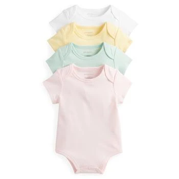 First Impressions | Baby Girls Bodysuits, Pack of 4, Created for Macy's,商家Macy's,价格¥170