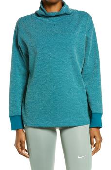 nike court瑜伽, NIKE | Yoga Luxe Texture Cowl Neck Pullover商品图片 4.9折