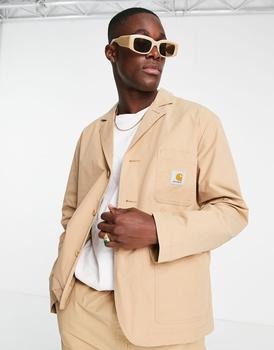 推荐Carhartt WIP montana casual suit blazer in tan商品