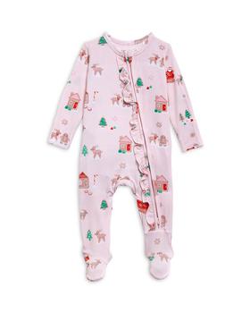 Girls' Gingerbread Print Footie - Baby product img