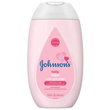Johnson's Baby | Moisturizing Pink Baby Lotion With Coconut Oil,商家Walgreens,价格¥58