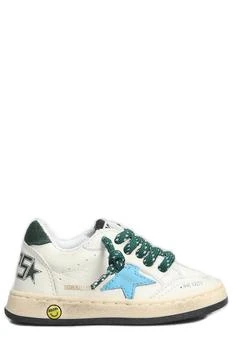 Golden Goose | Golden Goose Kids Ball Star Lace-Up Sneakers,商家Cettire,价格¥1245