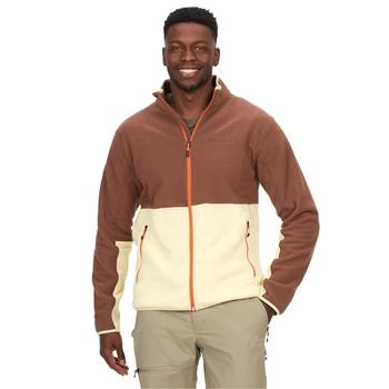 Marmot | MARMOT Men's Rocklin Full-Zip Jacket - Classic, Warm, Lightweight 100-Weight Fleece Layer,商家Amazon US selection,价格¥425