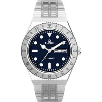 推荐Women's Q Silver-Tone Stainless Steel Bracelet Watch 36mm商品