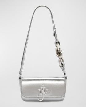 推荐Anchor Metallic Lambskin Shoulder Bag商品