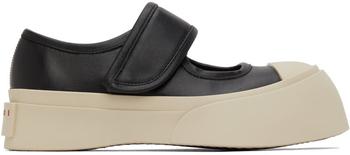 商品Marni | Black & Off-White Pablo Mary-Jane Sneakers,商家SSENSE,价格¥3489图片