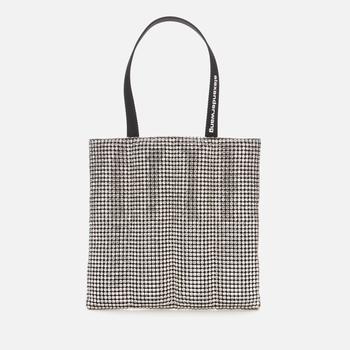 亚历山大·王包, Alexander Wang | Alexander Wang Women's Heiress Quilted Tote Bag - White商品图片 5.9折