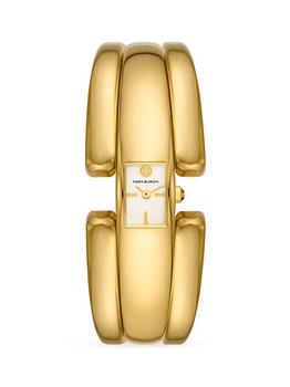 Tory Burch | Puzzle Goldtone Stainless Steel Watch商品图片,