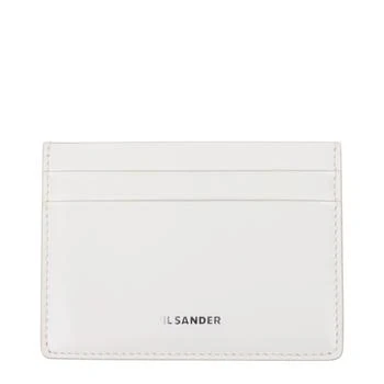 Jil Sander | Jil Sander White Leather Cardholders,商家Siebentaschen,价格¥1202