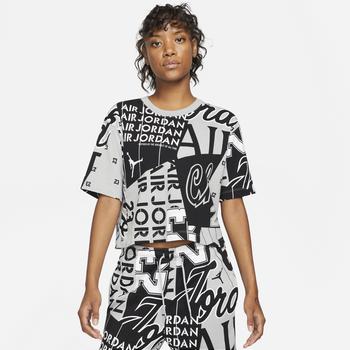 Jordan | Jordan Plus AOP Core T-Shirt - Women's商品图片,7.7折, 满$99享8折, 满$120减$20, 满$75享8.5折, 满减, 满折