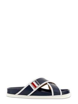 thom browne鞋, Thom Browne | Thom Browne Men's  Blue Other Materials Sandals商品图片 7.6折